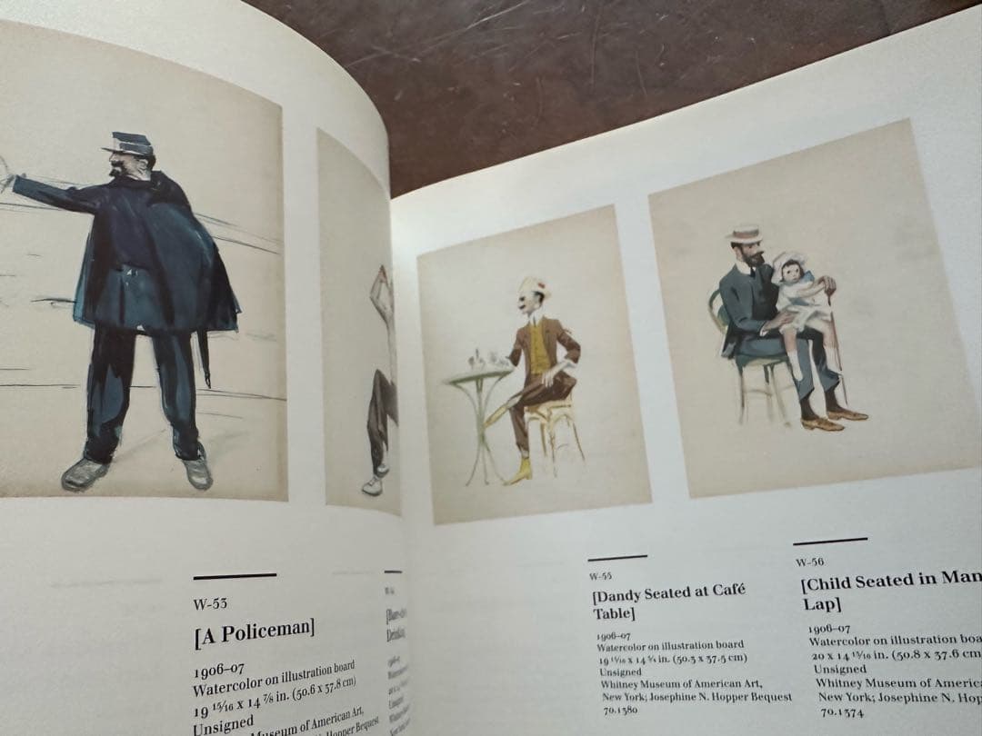 エドワード・ホッパー 水彩画集 洋書 大型本 美品 希少
