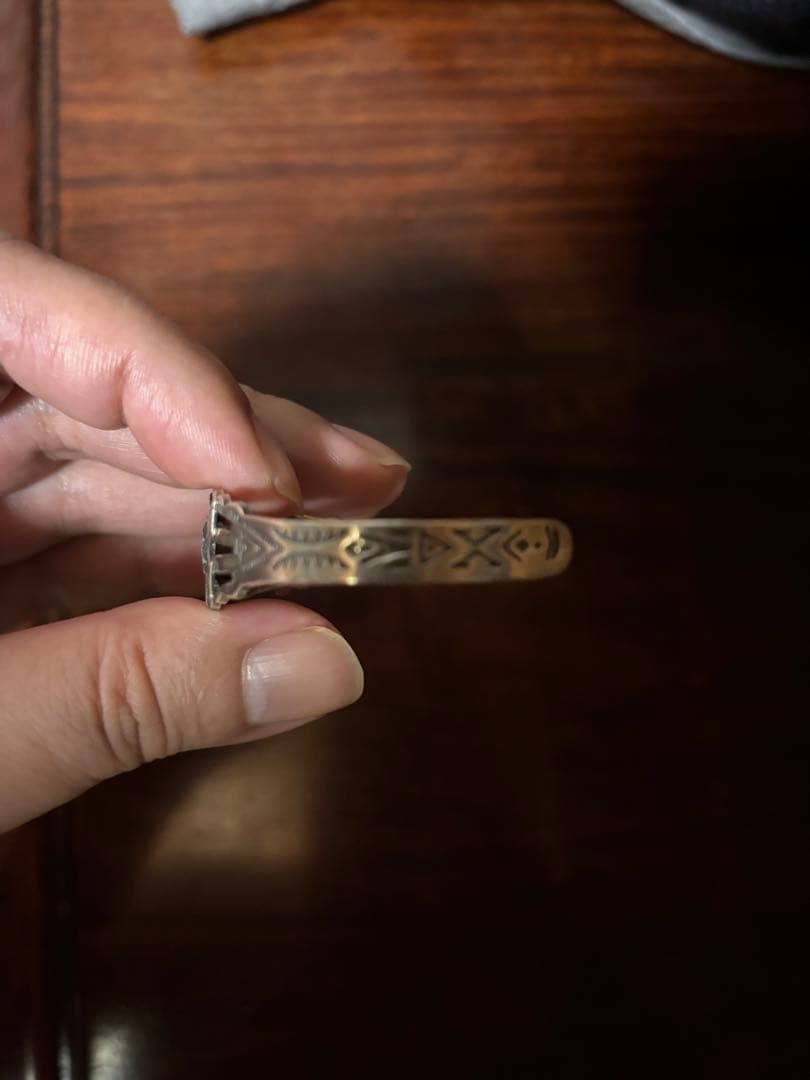 シルバー バングル　フレッドハービースタイル　ヴィンテージ　navajo