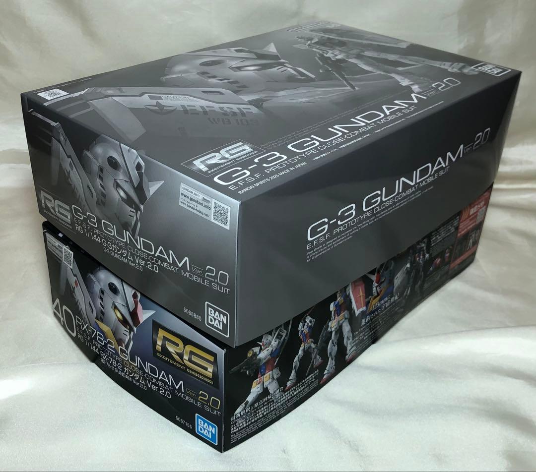 RG 1/144 G-3ガンダム Ver.2.0とガンダム Ver.2.0