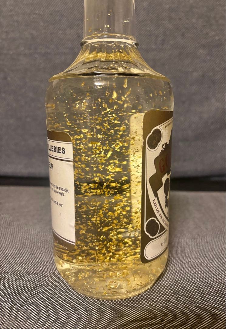 BOLS　ゴールドリキュール　金箔入り　オールドボトル　古酒　未開封