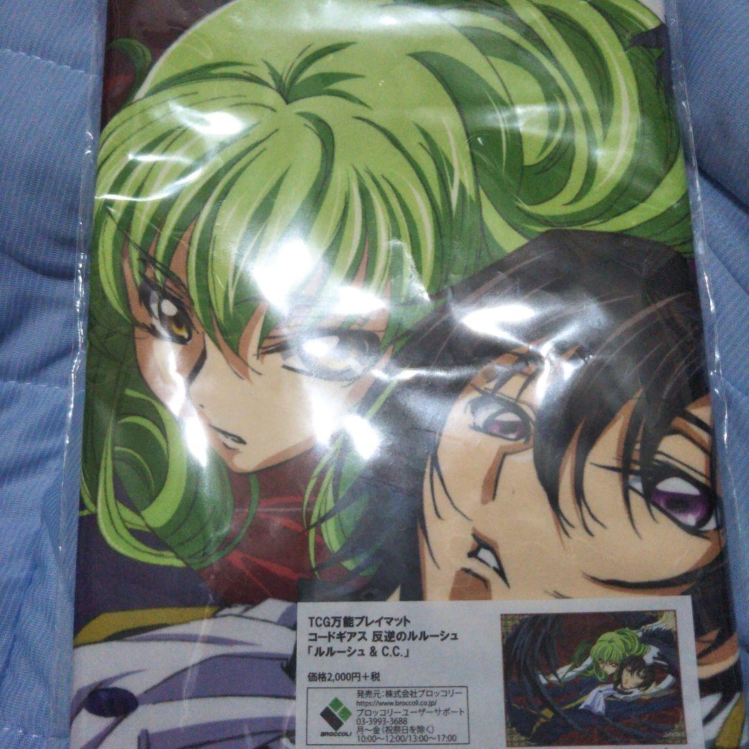 コードギアス　TGCプレイマット3点、スリーブ6点、合計9点セット未開封未使用