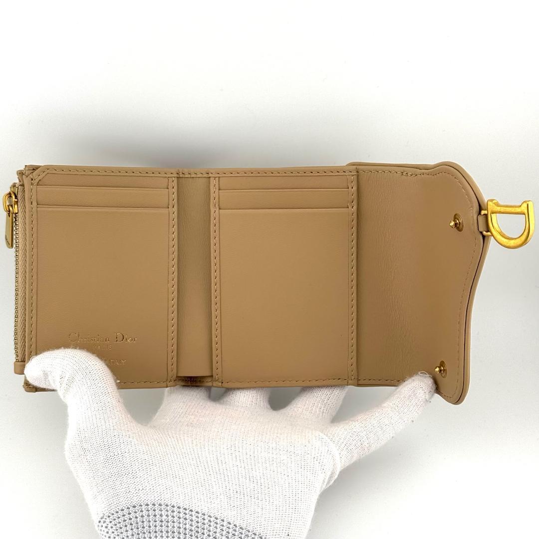 ディオール サドルロータス オブリーク ジャカード & スムースカーフスキン