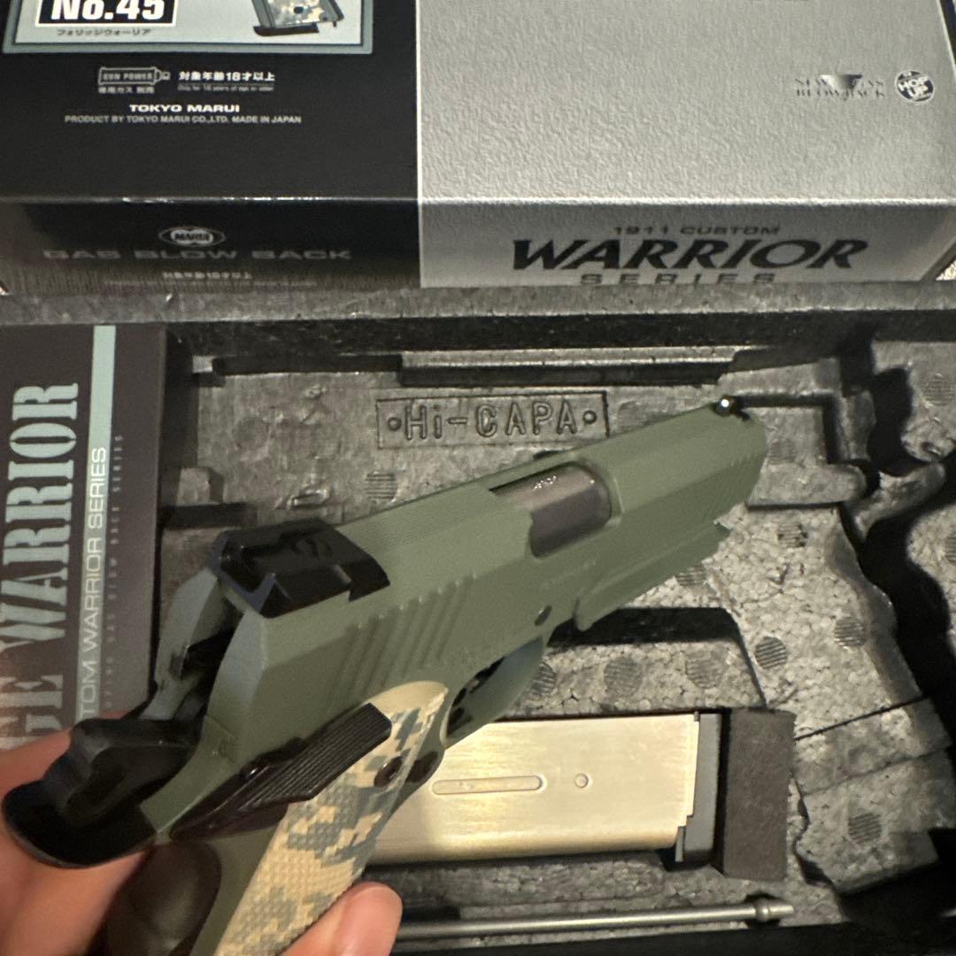 東京マルイ FOLIAGE WARRIOR No.45 1911カスタム美品