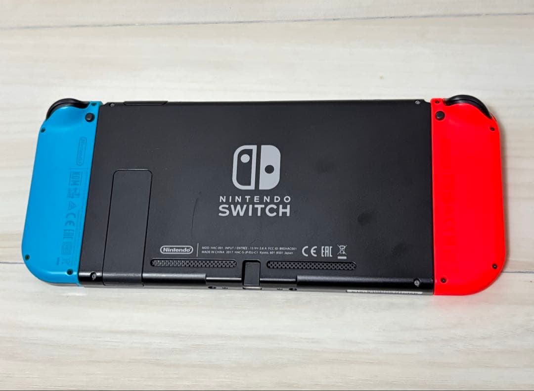 おまけ付き　Nintendo Switch 本体 赤/青　動作確認済