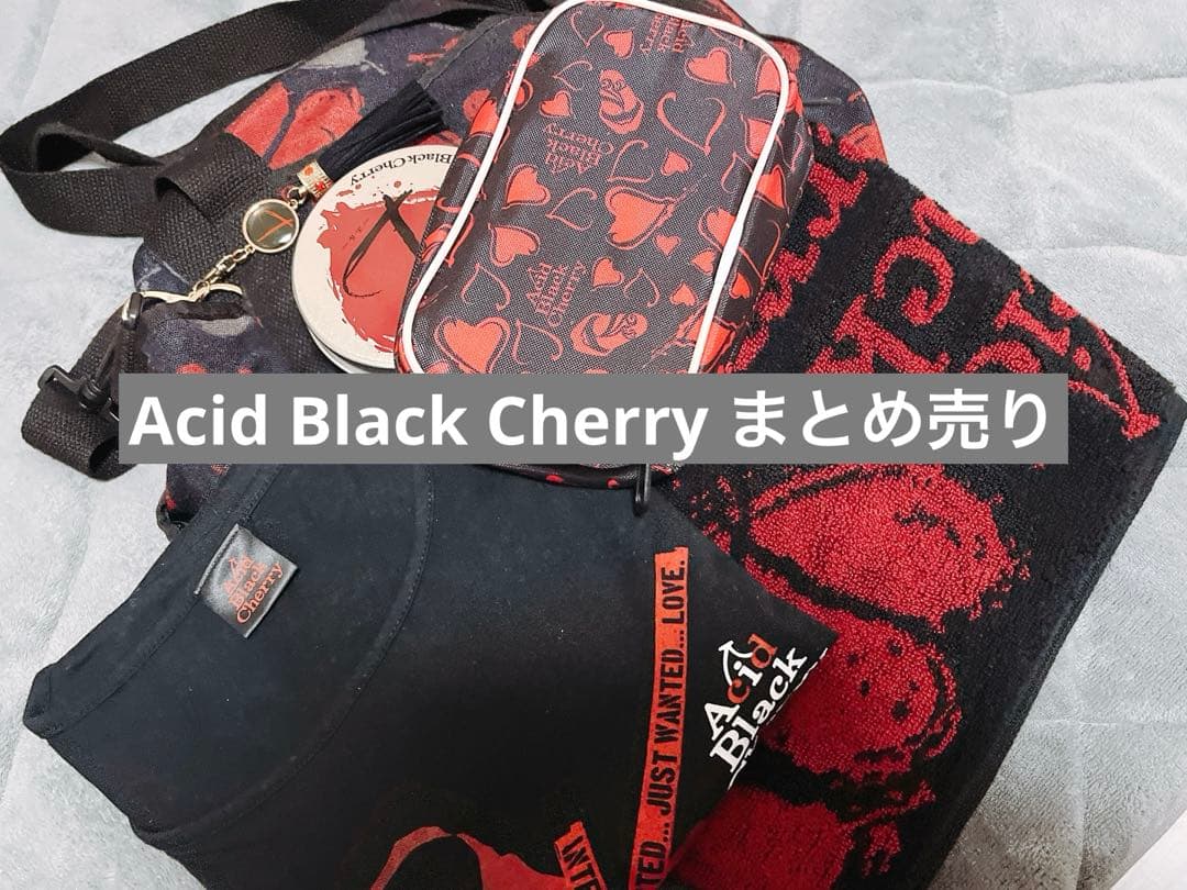 【美品】Acid Black Cherry Tシャツ タオル トートバッグ L