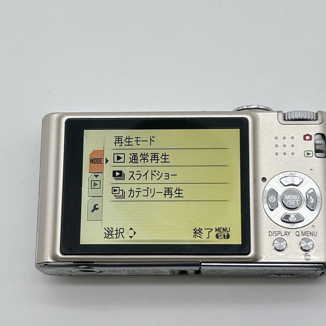 予備バッテリー付き Panasonic LUMIX DMC-FX35 ゴールド