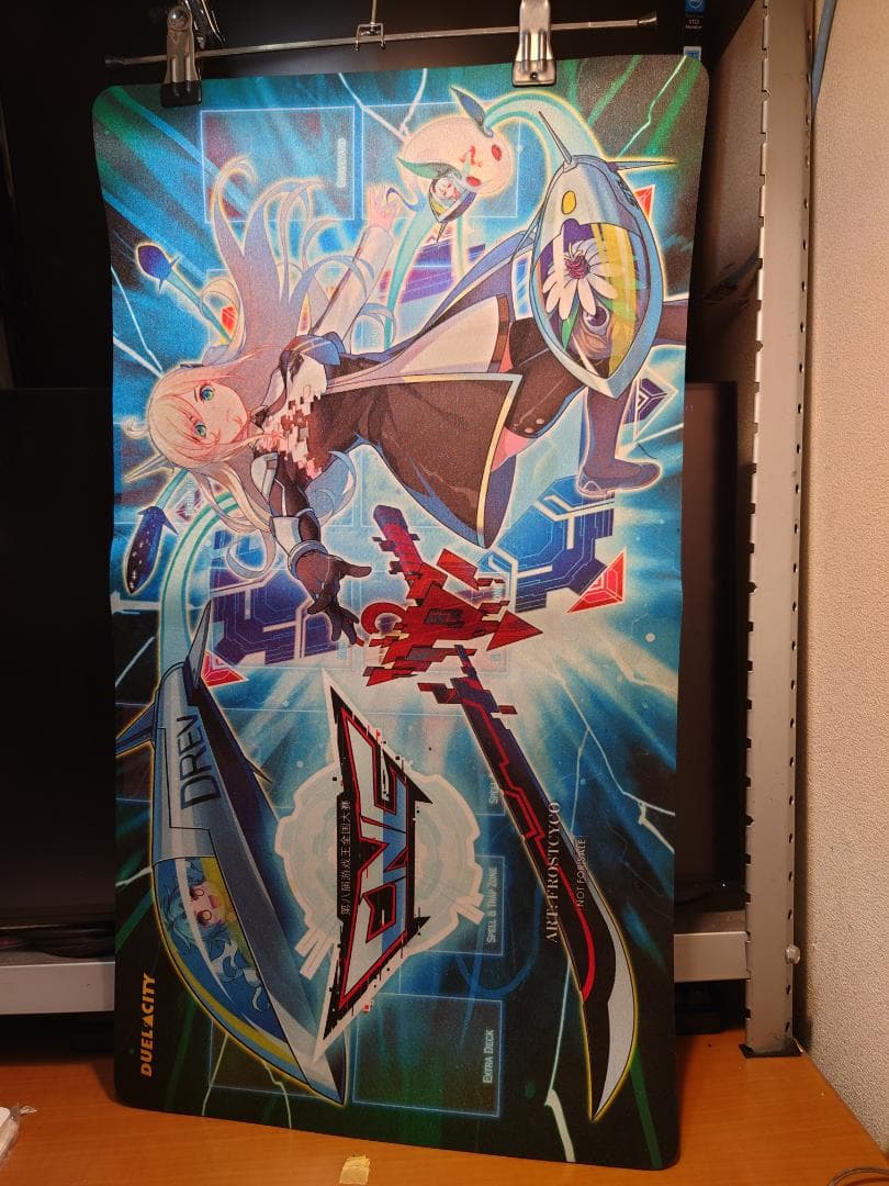 遊戯王OCG 中国版 プレイマット 閃刀姫-レイ CNC -決闘都市 2018-