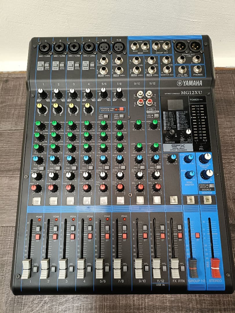 値下げ！YAMAHA MG12XU アナログミキサー 本体