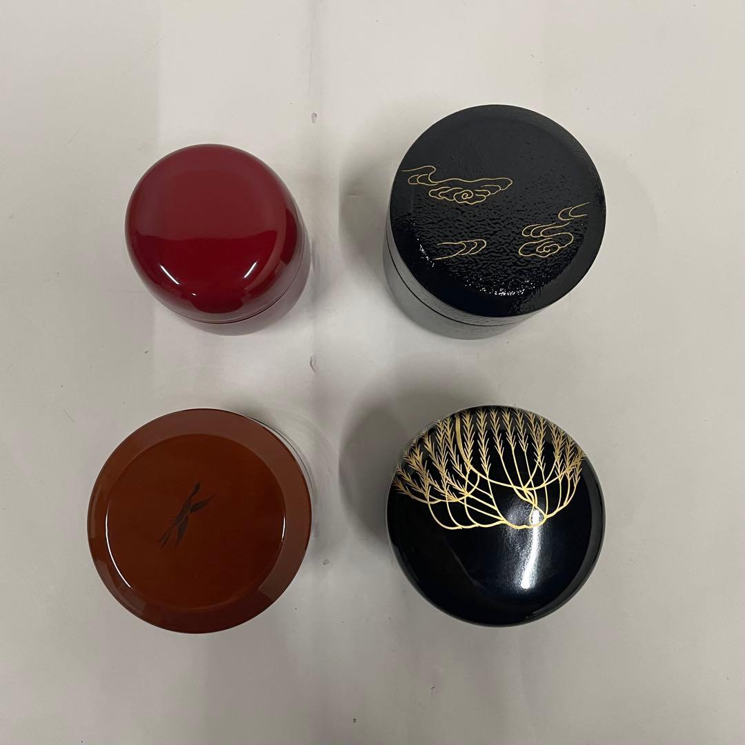 レア 井伊宗観好 十二月茶器 月次茶器 塗師 峰春 棗 骨董 漆器 アンティーク