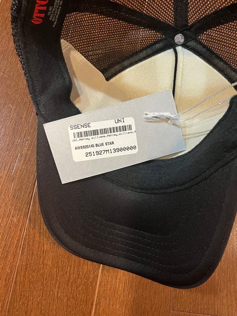 新品未使用ASHLEY WILLIAMS メッシュキャップ　jennie 着用