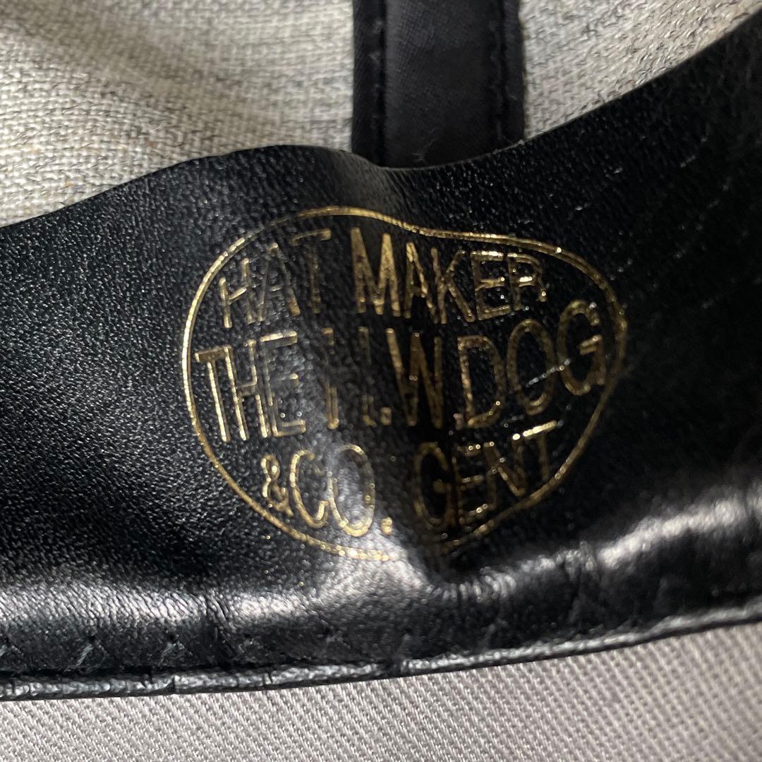 THE H.W.DOG&CO. 40s BASEBALL CAP ブラック