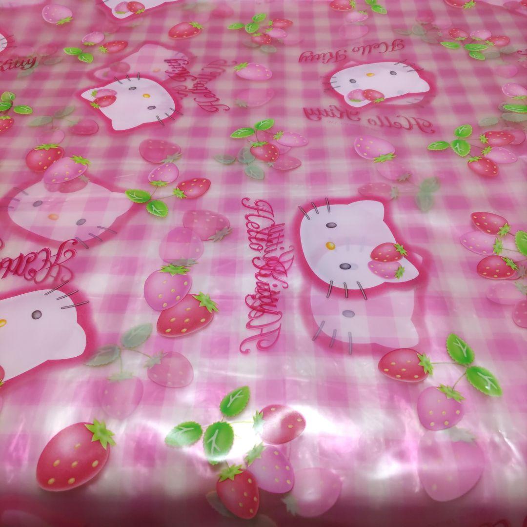 【激レア】ハローキティ　いちごキティ シャワーカーテン 1枚