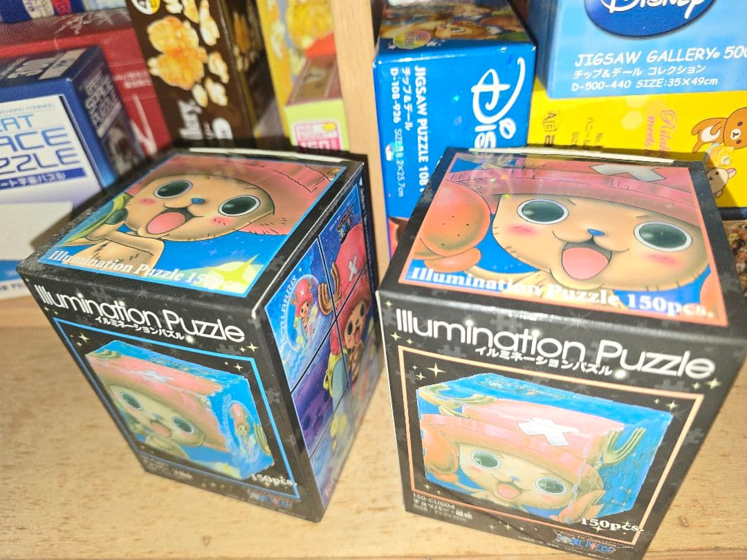 ONEPIECE　チョッパー イルミネーションパズル　ジグソーパズルセット