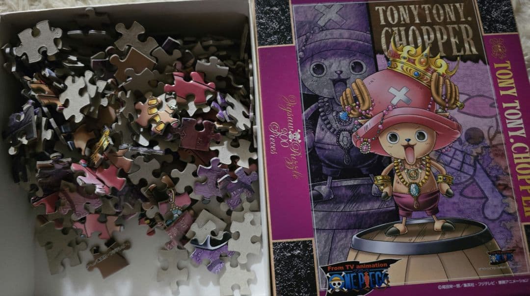 ONEPIECE　チョッパー イルミネーションパズル　ジグソーパズルセット