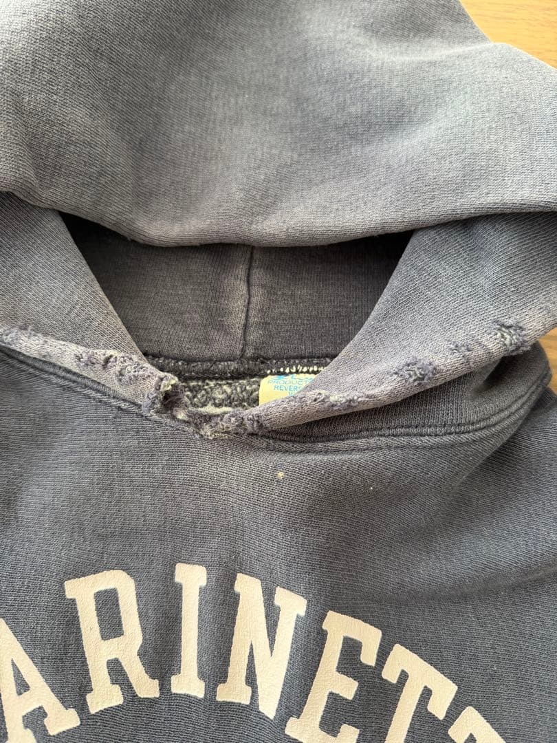 k*e様 70s Champion リバースウィーブ スウェットパーカ単色タグ