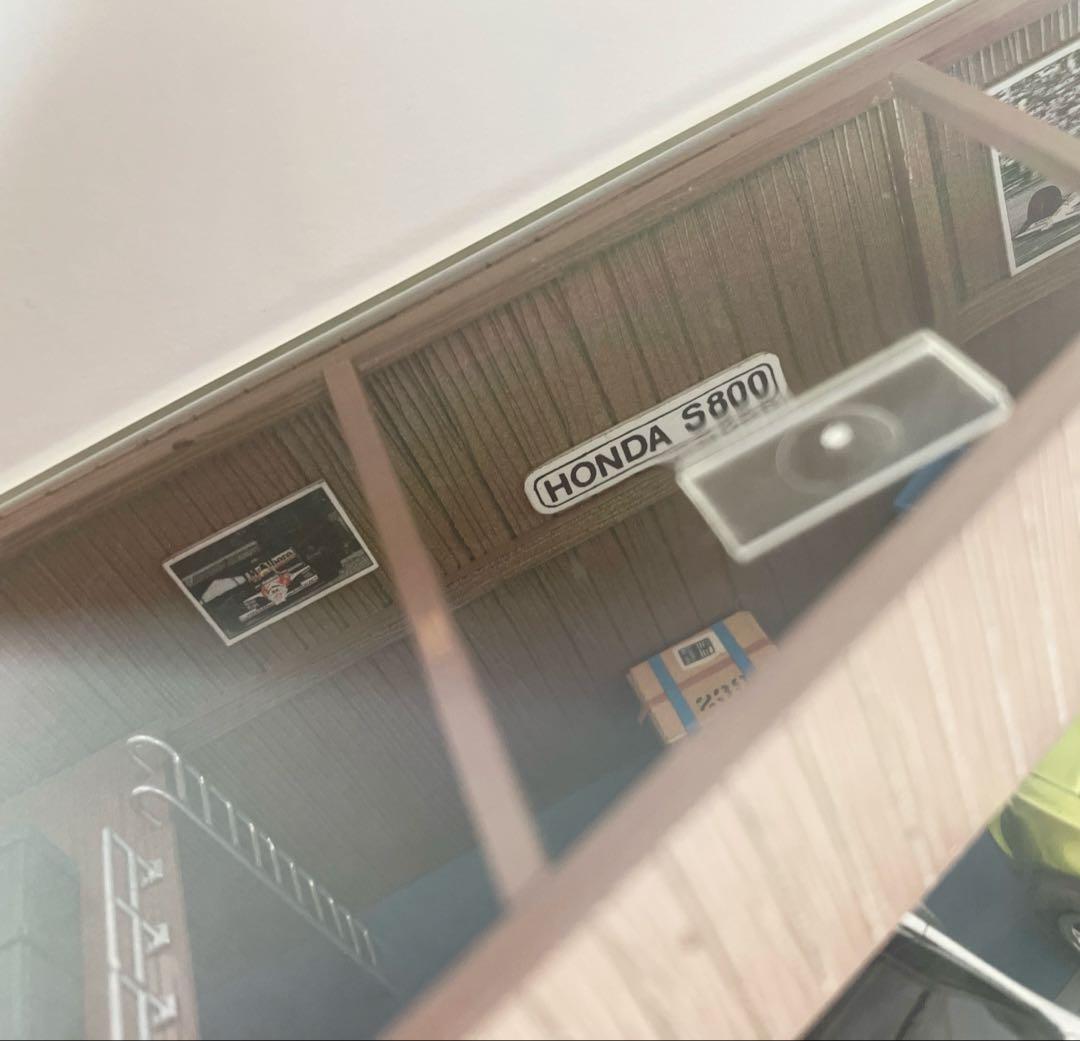 ぷちらま トレイン マイガレージ ホンダ NSX-R S2000 ジオラマ レア