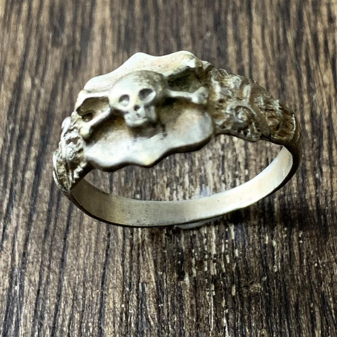 スカルボーンズ ヴィンテージ シルバー ミリタリーリング 24号 指輪 1