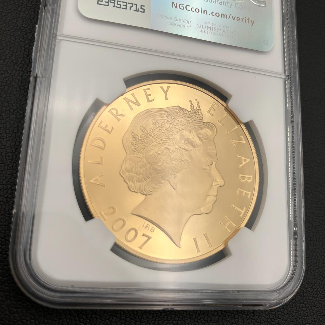 最高鑑定 オルダニー島 2007 リチャード３世 銀貨 PF69 ウルトラカメオ