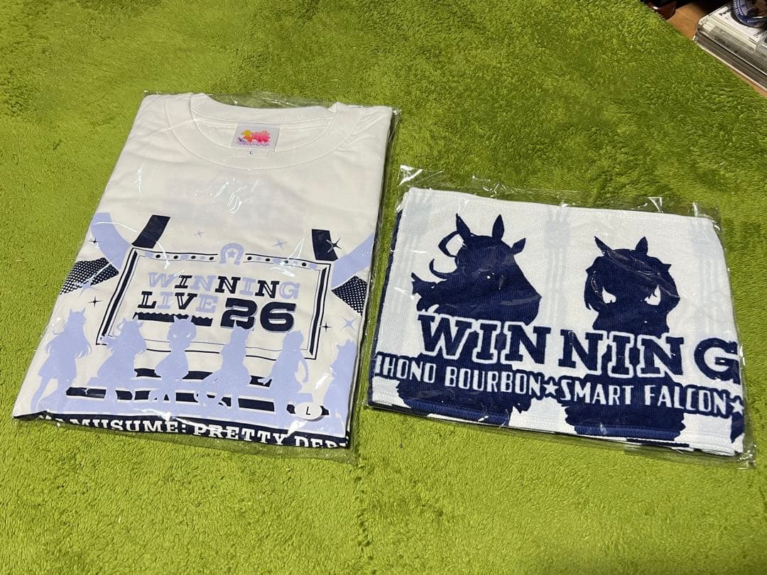 ウマ娘「WINNING LIVE 26」リリイベ記念タオル&Tシャツ