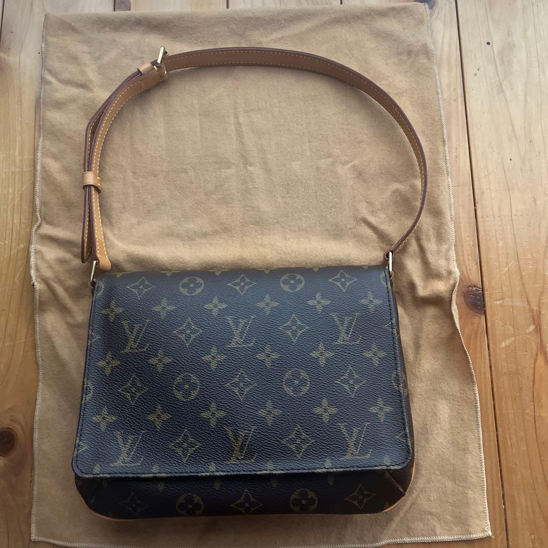 美品 ルイヴィトン モノグラム ミュゼットタンゴショートストラップ