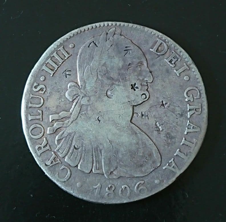 カルロス4世1806銀貨