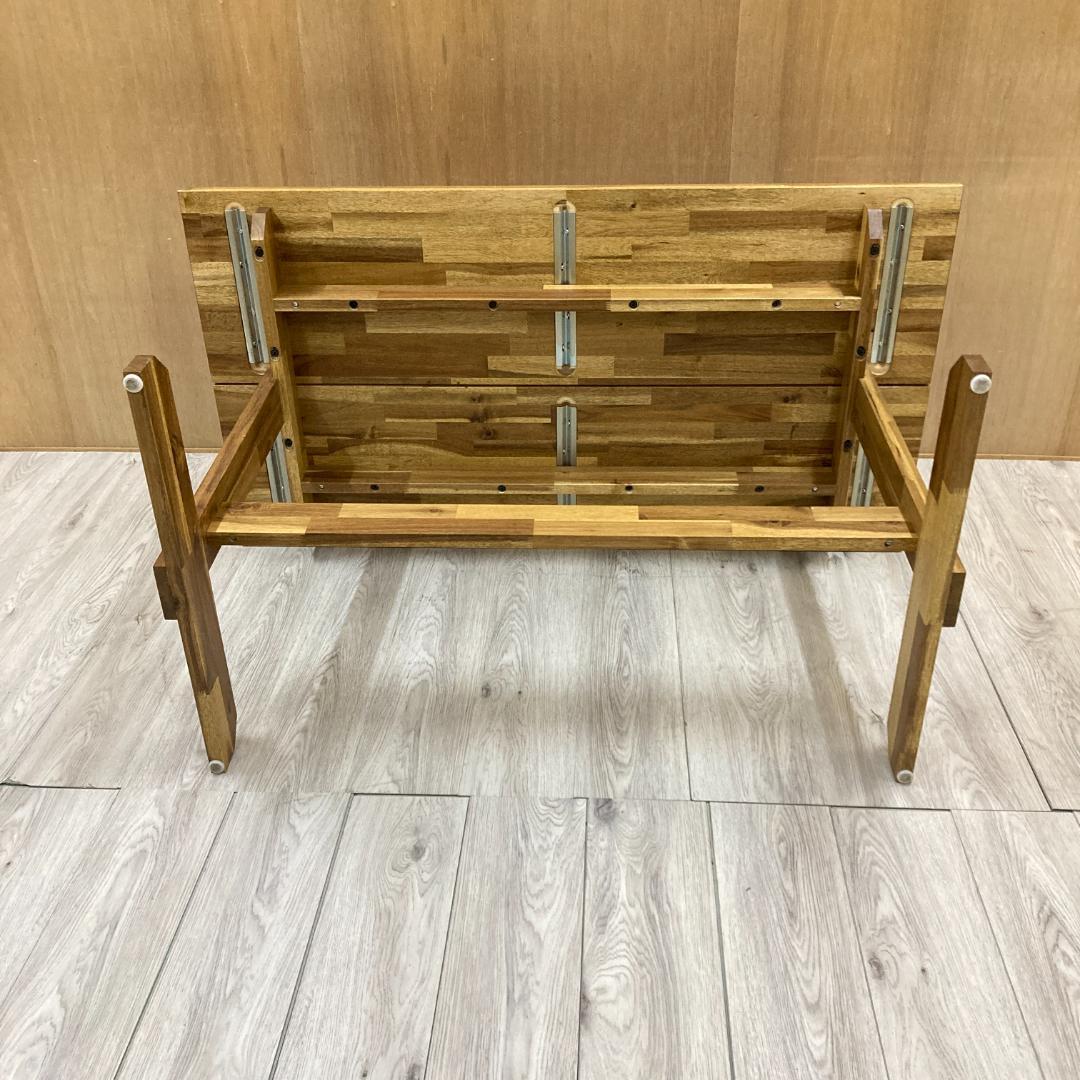 IKEA イケア　ナッカンネース 　ダイニングテーブル　アカシア 無垢