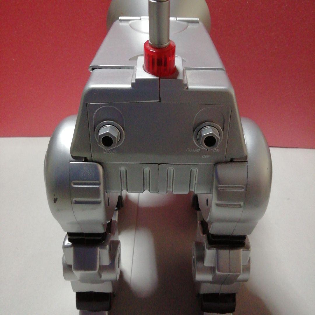 レトロドック型　動く吠える犬ロボットおもちゃ購入当時品