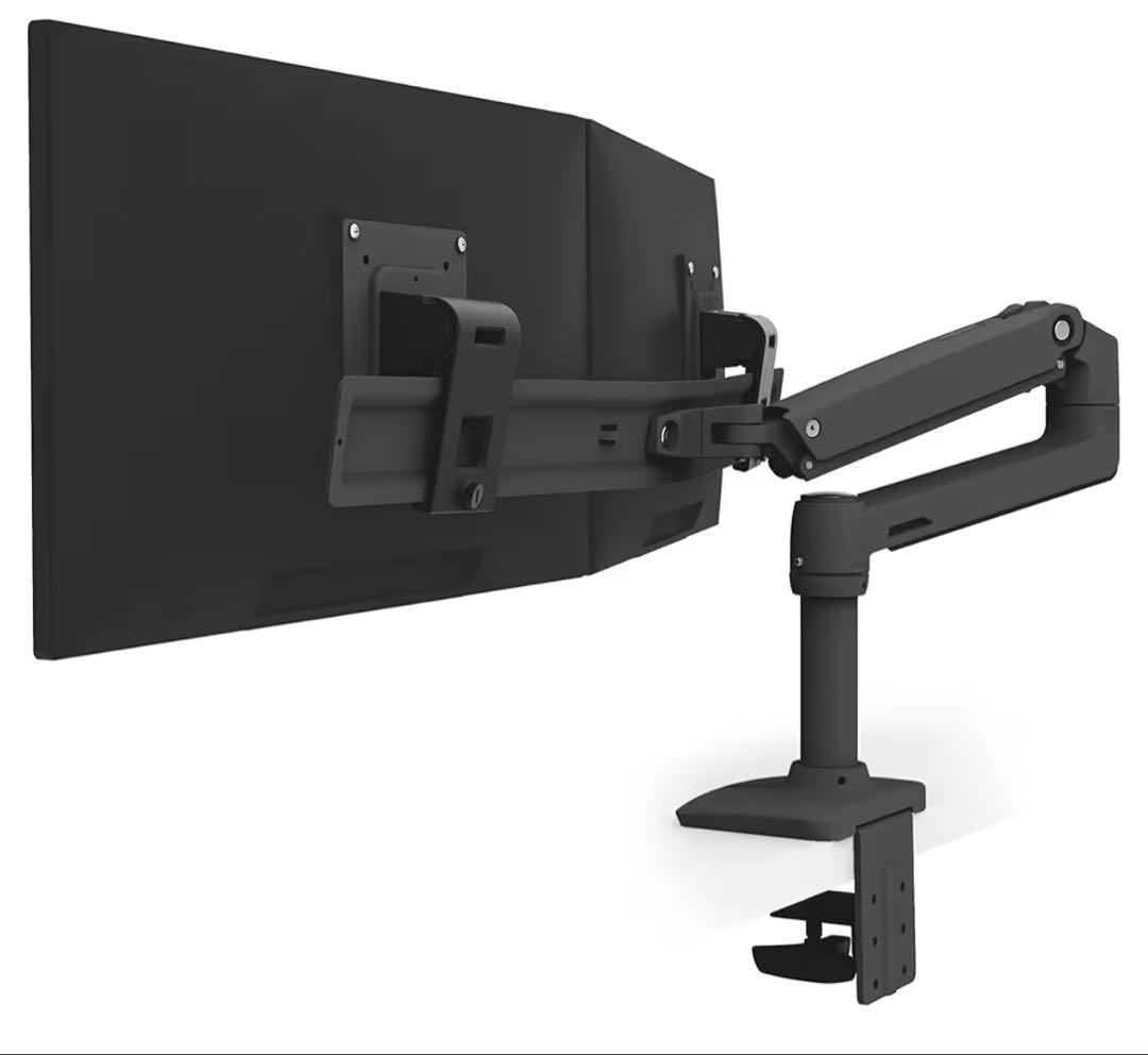 エルゴトロン LX デュアルダイレクトアーム ブラック