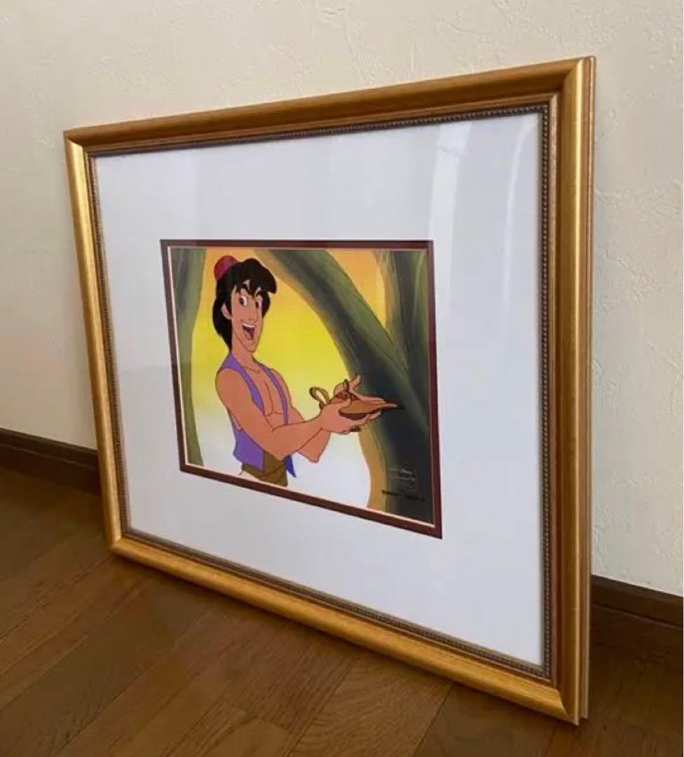 ディズニー　アラジン　セル画　レア　ディズニーランド　TDL