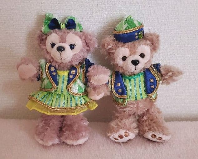 ディズニーシー　ダッフィー&シェリーメイ ぬいぐるみバッジ　6点セット