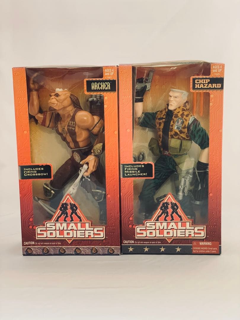 【未開封】スモールソルジャーズ　アーチャー　チップ　フィギュア　2体セット