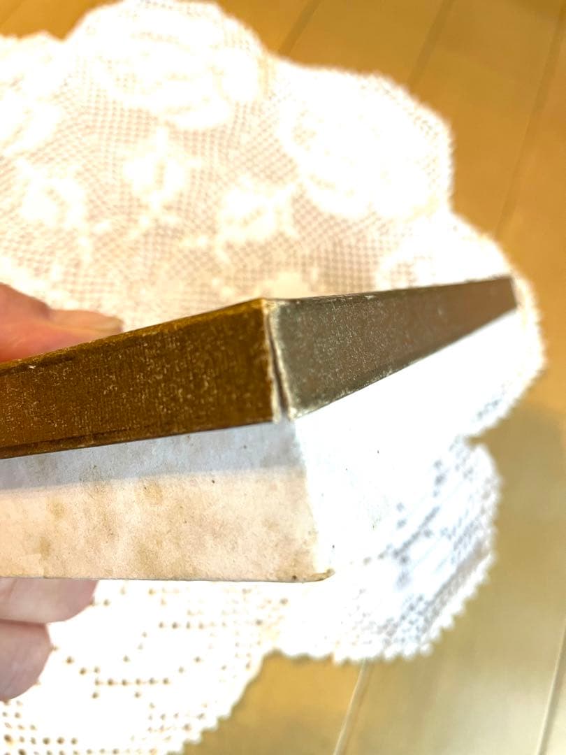 希少　フランスアンティーク　天使のサボンボックス　ソープボックス　石鹸3個未開封