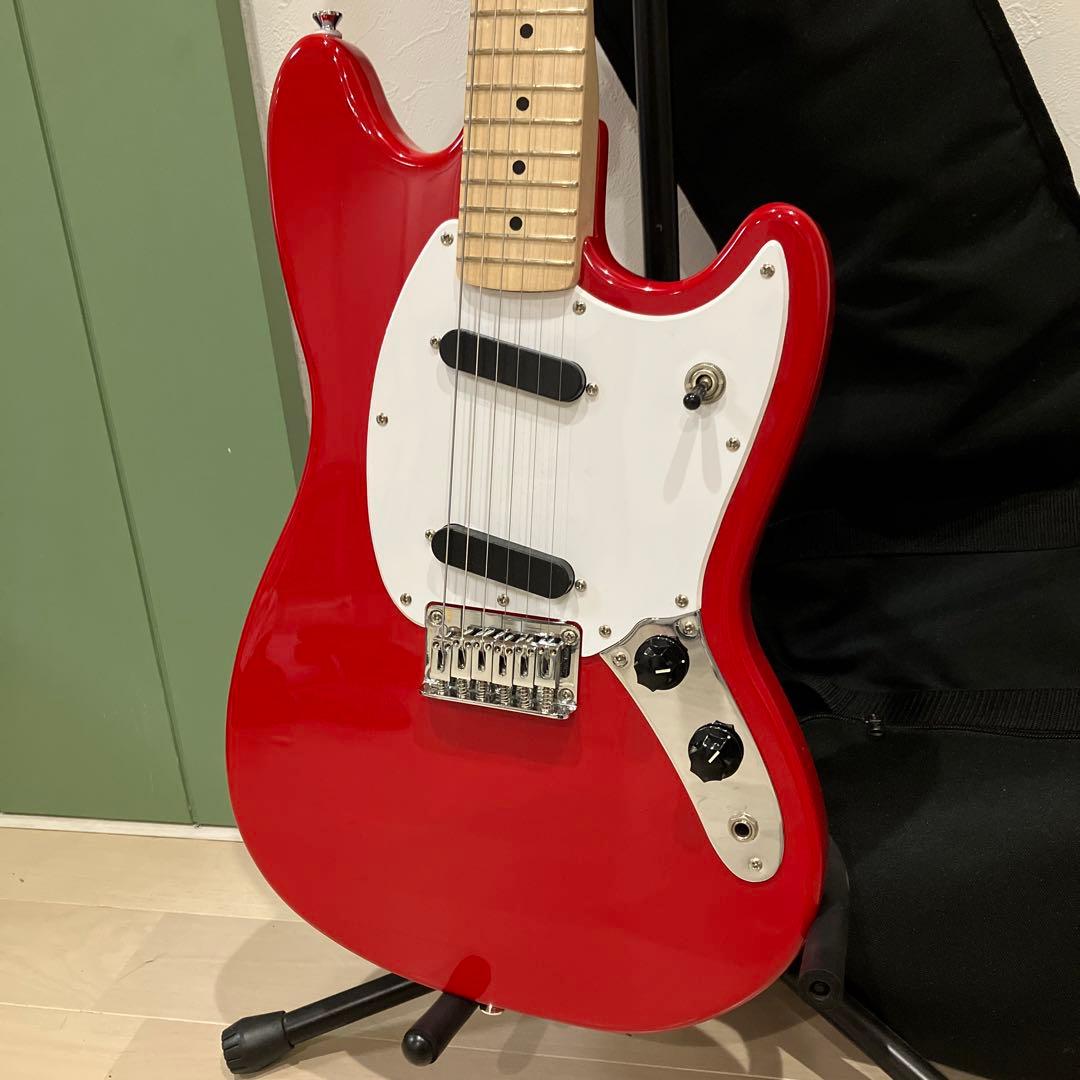美品 Fender SQUIER SONIC™ MUSTANG Red