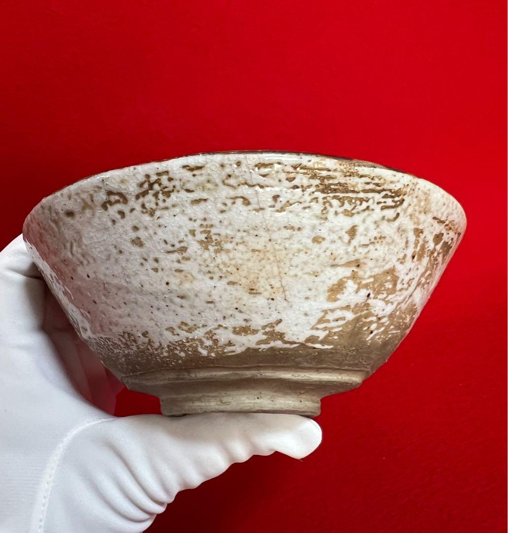 茶道具 江戸後期 加藤作助造 茶碗 茶道 茶器 骨董品 茶わん 古道具 木箱付き