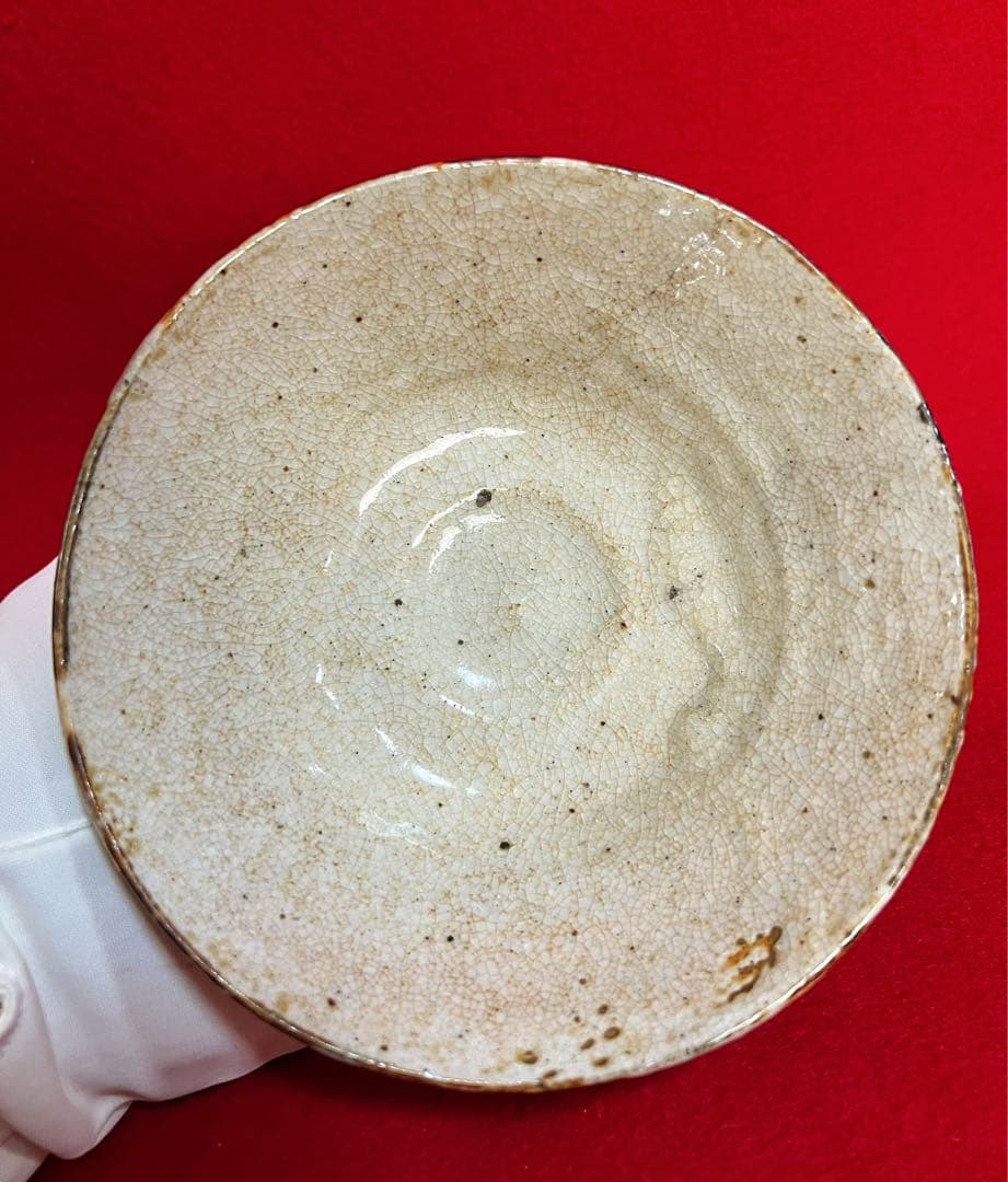 茶道具 江戸後期 加藤作助造 茶碗 茶道 茶器 骨董品 茶わん 古道具 木箱付き