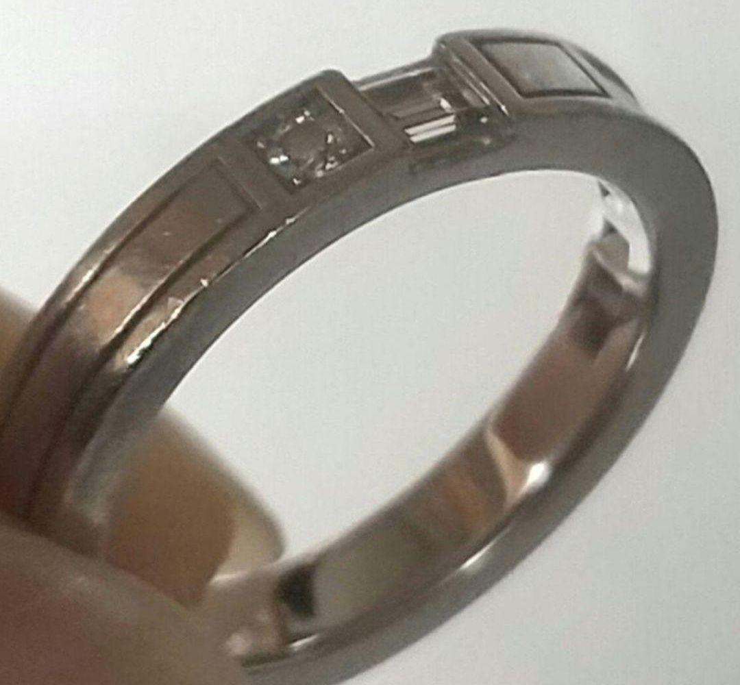 ハリー・ウィンストン トラフィック アクセント ダイヤバンドリング