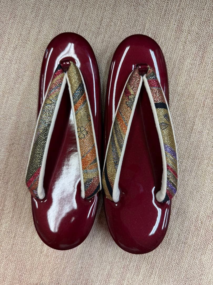 【新品・美品】 振袖　草履バック　和装バック　草履　23~24㎝