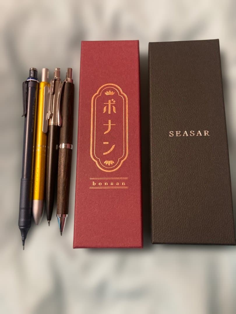 文房具まとめ売り　ボナンペン花梨瘤杢　sesar グラビウム