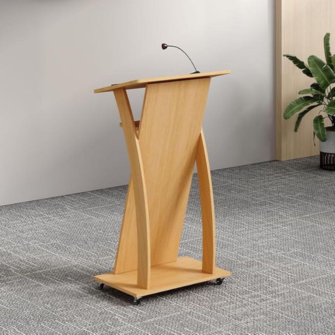 演台演説台司会台キャスター付教会教室モバイル演台プレゼン講義結婚式スピーチ表彰台