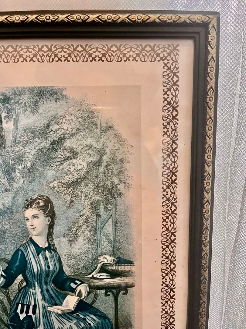 フランス アンティーク 挿絵