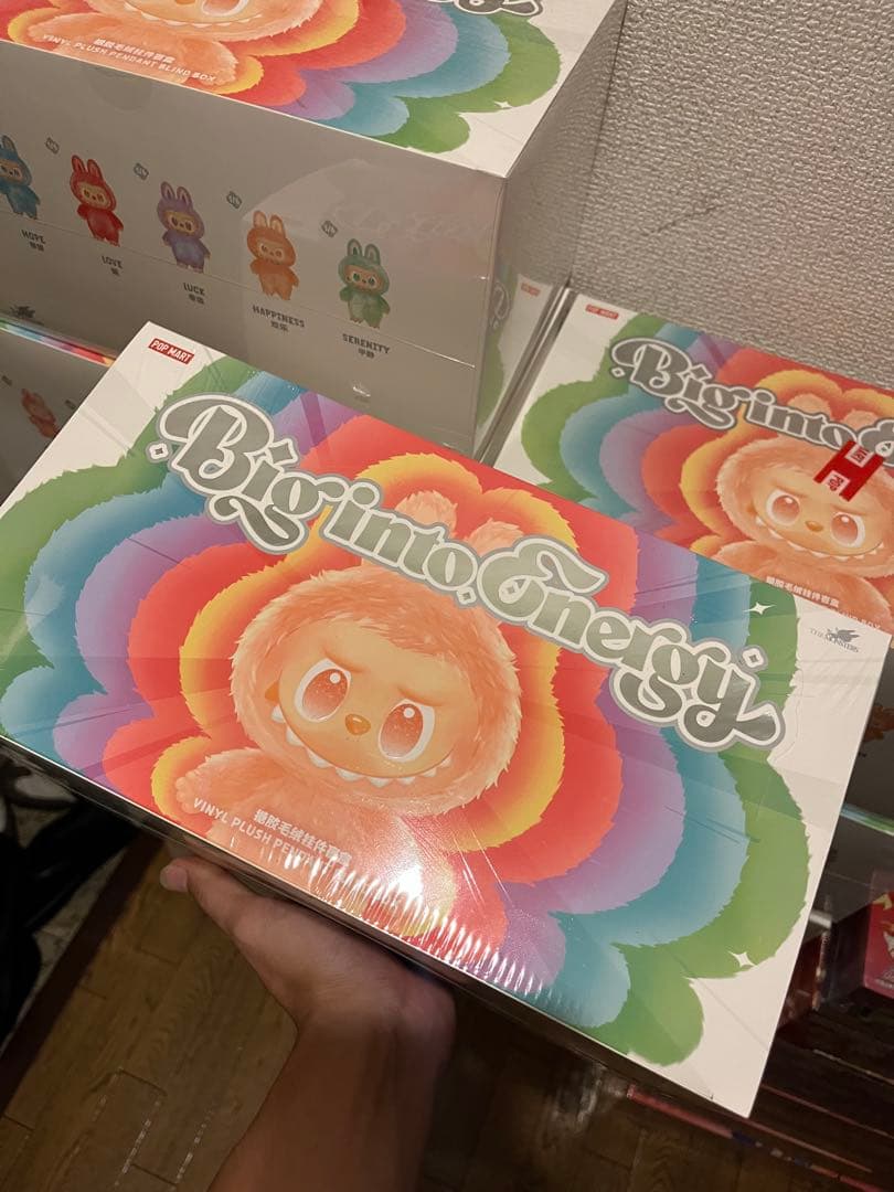 ラブブ Big into Energy ぬいぐるみ アソートボックス 5box