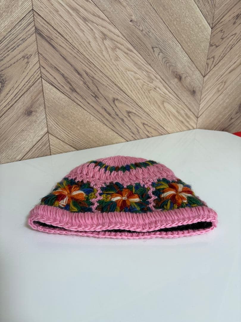 supreme ビーニー ピンク