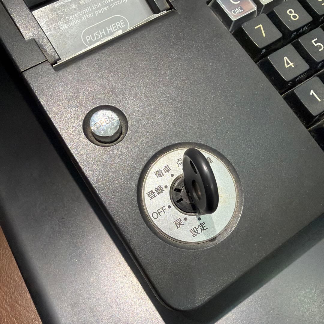 CASIO IF-300 レジスター　新品のロールペーパー四巻付き