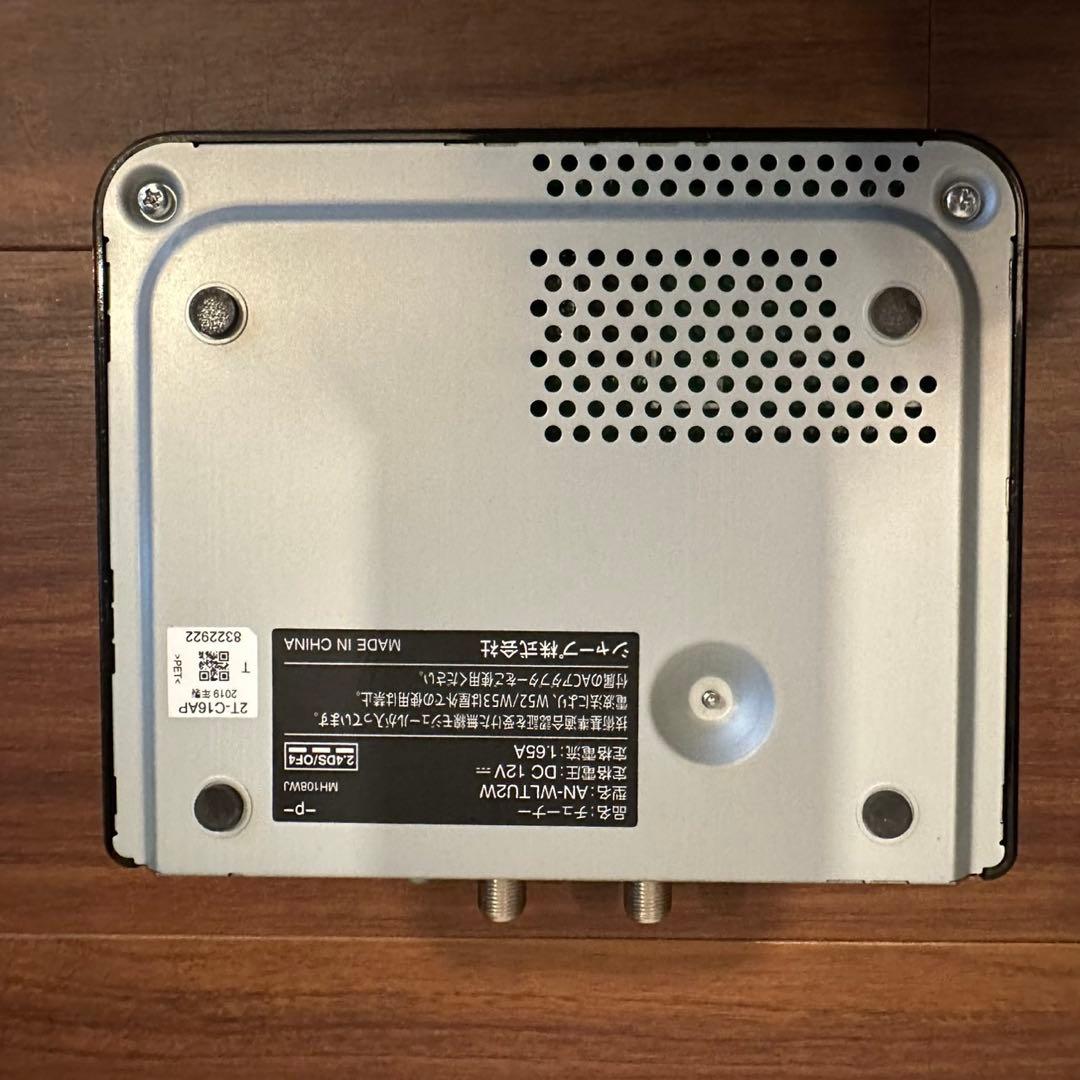 SHARP AN-WLTU2W チューナー 通電確認のみ