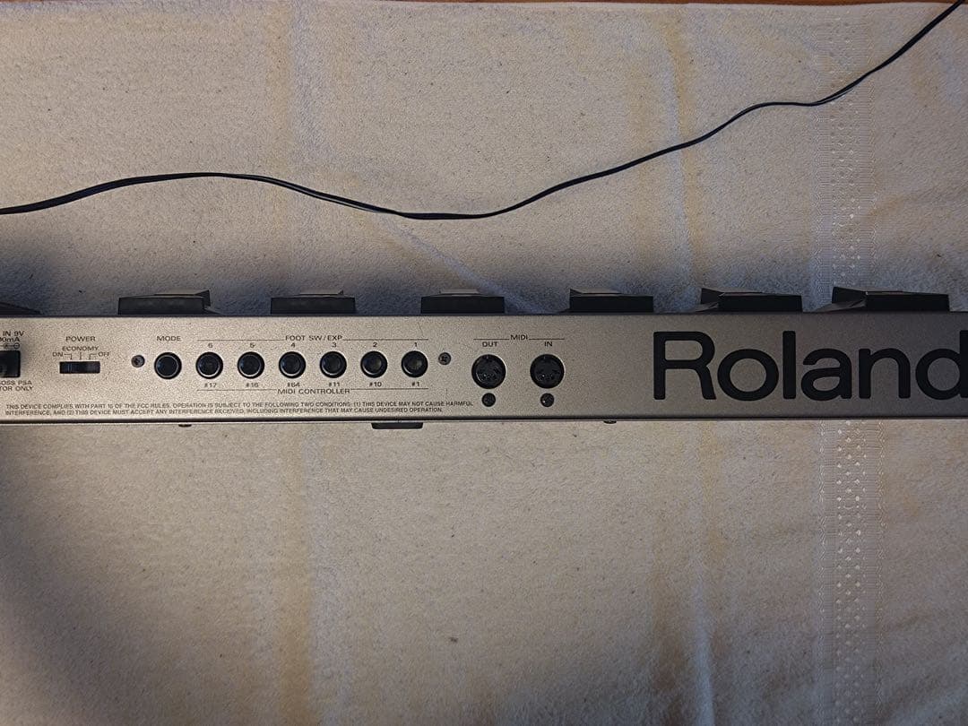 動作確認済 Roland FC-200 MIDI フットコントローラーおまけ付き