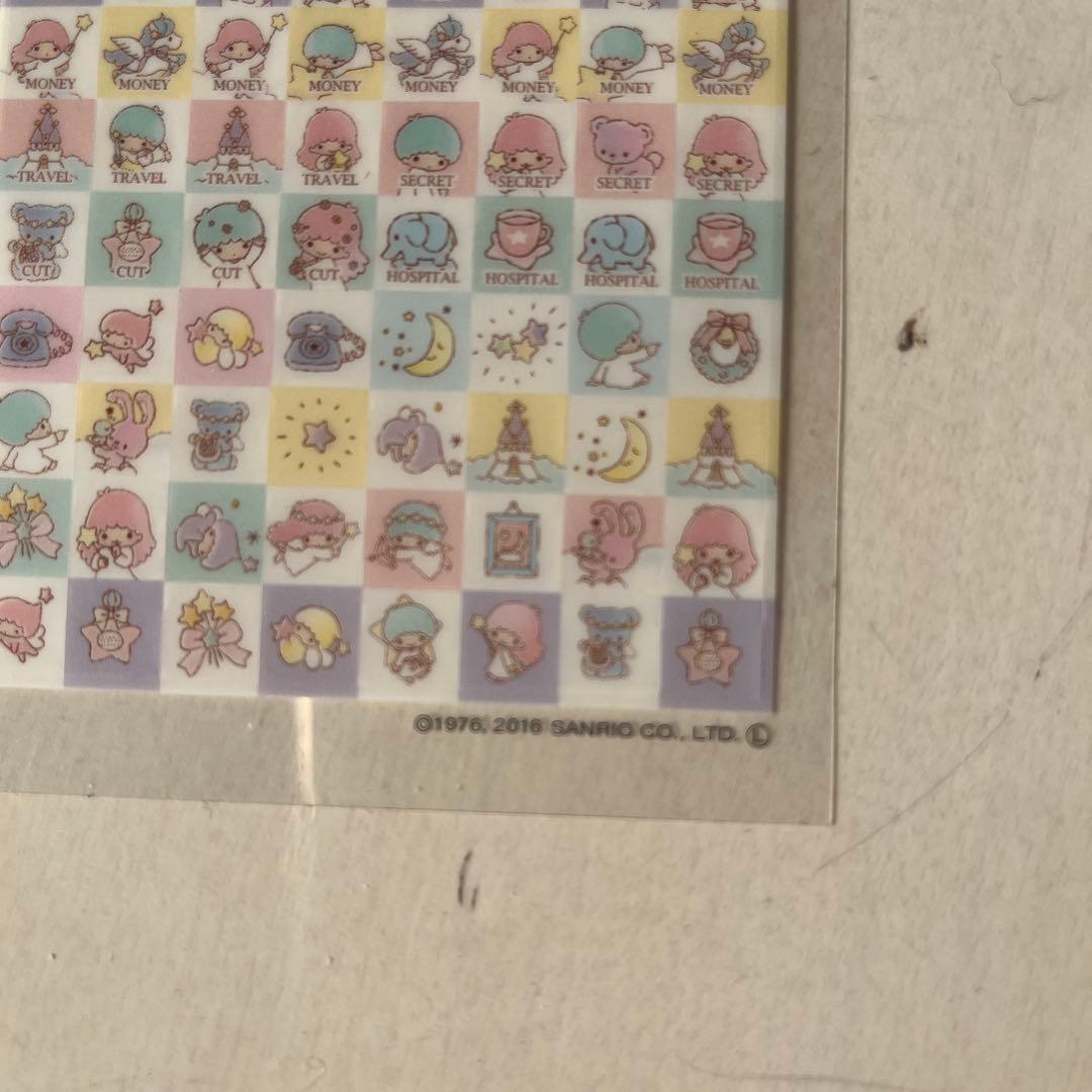 【激レア/未使用】リトルツインスターズ キキララ ステッカー シール 2016年