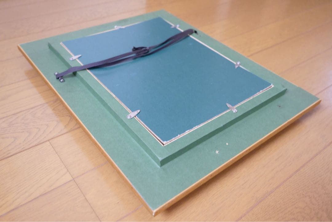 【肉筆油彩】大幅値下げ！　薔薇（バラ）静物画　豪華装飾額付き サムホール相当