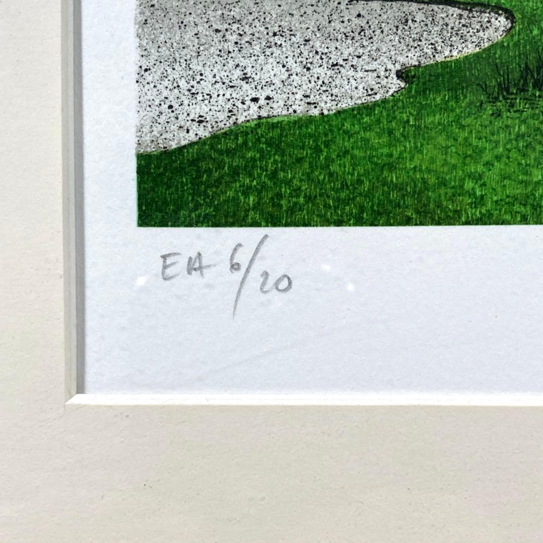 hana様 ジャック ・ デペルト　フォレストオークゴルフ場　リトグラフ 版画