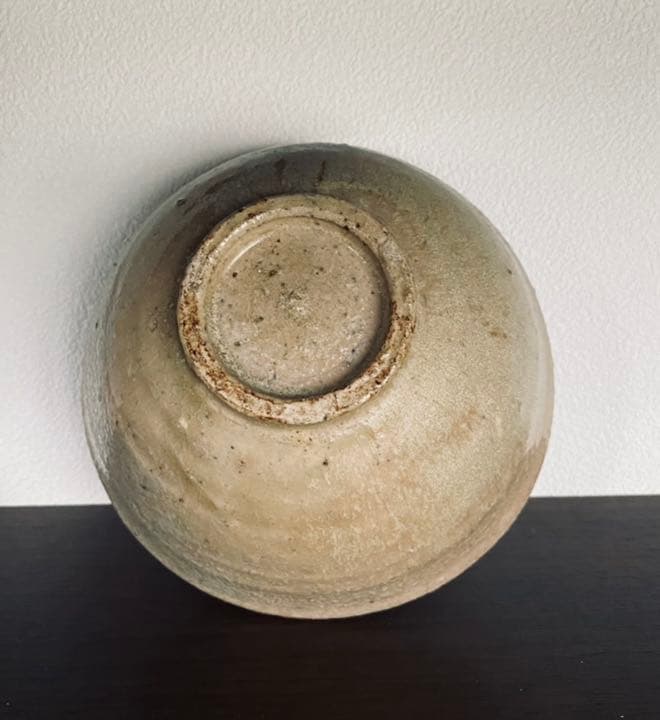 長谷川奈津　松灰釉碗　抹茶　茶道　食器