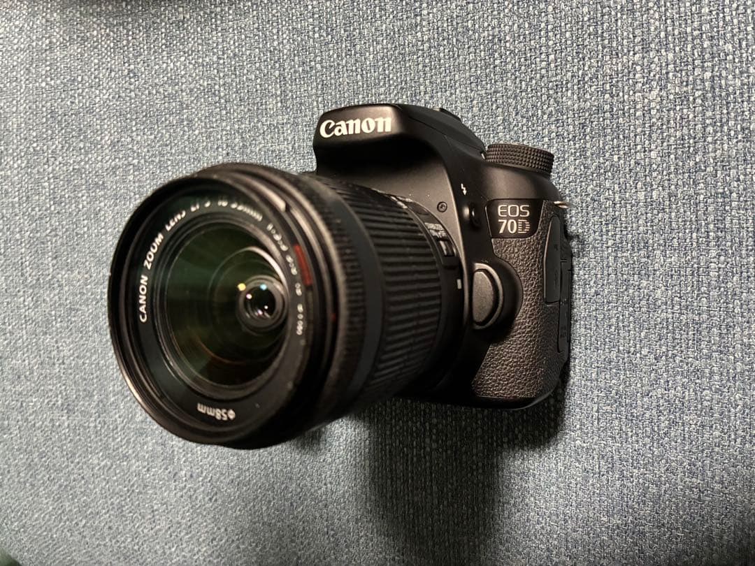 【Canon EOS 70D ダブルレンズセット】 Wi-Fi搭載